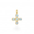 Temple St. Clair 18k Small Cross Pendant