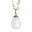 SYNA Large 50 Carat Mogul Drop Pendant With Diamonds