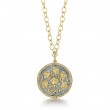 SYNA Jardin Diamond Flowers Pendant