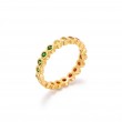Temple St. Clair 18k Rainbow Eternity Ring