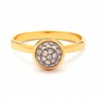 SYNA Candy Small Diamond Stacking Baubles Rings