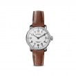 Runwell 2H 28mm, Dark Cognac Leather Strap Watch