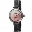 Birdy 34mm, Black Braided Leather Watch
