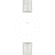 Tissot official white leather strap lugs 16 mm