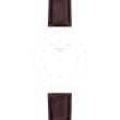 Tissot official brown leather strap lugs 21 mm