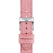 Tissot official pink leather strap lugs 16 mm