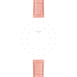 Tissot official pink leather strap lugs 16 mm