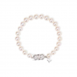 Mikimoto Akoya Pearl Bracelet In 18k White Gold