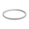 White Gold Pave Eternity Band