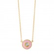 SYNA Cosmic Enamel Diamond Necklaces