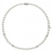 Mikimoto Akoya Cultured Pearl And Diamond Necklace In 18k White Gold
