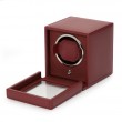 Wolf Bordeaux Cub Single Watch Winder With Cover 