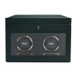 Wolf British Racing Double Watch Winder With Storage