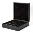 Wolf Black British Racing 15 Piece Watch Box