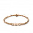 Hulchi Belluni 18k Rose Gold Stretch Bracelet