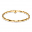 Hulchi Belluni 18k Rose Gold Tresore Stretch Bracelet
