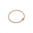 Fope 18k Rose Gold Flex’it Bracelet With Diamonds 
