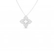 Petite Venetian Princess Diamond Flower Necklace