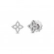 Princess Flower Collection Small Diamond Earrings