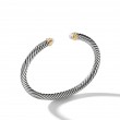 Cable Classics Collection® Bracelet with Pearls and 14K Gold
