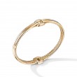 Thoroughbred® Center Link Bracelet in 18K Yellow Gold with Diamonds