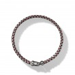 Woven Box Chain Bracelet in Red