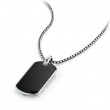 Exotic Stone Tag in Black Onyx, 42mm
