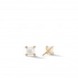 Pearl Earrings with Diamonds in 18K Gold
