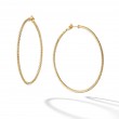 Cable Classics Hoop Earrings in Gold