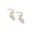 Solari Hoop Earrings in 18K Gold
