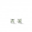 Chatelaine®: Stud Earrings with Prasiolite and Diamonds