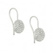 Doves 18k White Gold Diamond Earrings 