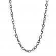 SYNA Oxidized Gray Sterling Silver Chain