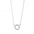 SYNA Cosmic Diamond Circle Necklace