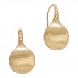 Africa Boules Collection Diamond Hooks Earrings