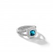 Petite Albion® Ring with Hampton Blue Topaz and Diamonds
