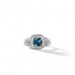 Petite Albion® Ring with Hampton Blue Topaz and Diamonds