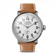 Runwell 47mm, Natural Leather Strap Watch