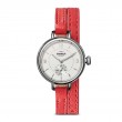 Birdy Sub Second 34mm, Red Coral Leather Strap Watch