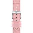 Tissot official pink leather strap lugs 16 mm