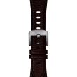 Tissot Official Brown PRX Leather Strap With Steel Endpiece