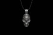 William Henry Sterling Silver Skull Pendant