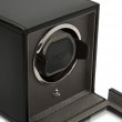 Wolf Black Cub Single Watch Winder With Cover