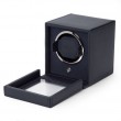 Wolf Navy Cub Single Watch Winder With Cover