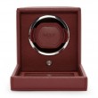 Wolf Bordeaux Cub Single Watch Winder With Cover 