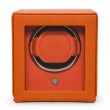Wolf Orange Cub Single Watch Winder With Cover