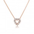 18k Gold Tiny Treasures Heart Necklace