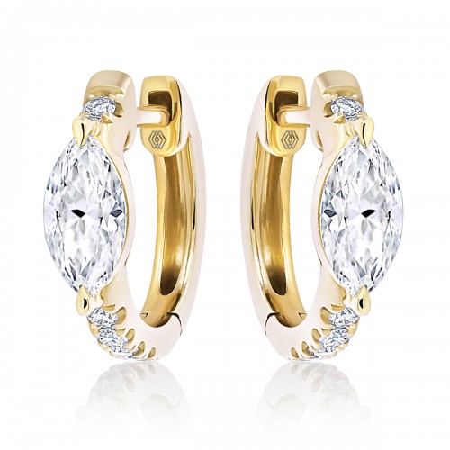 Park Avenue Collection Huggie Earrings