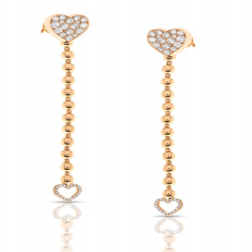 Treasure Heart Dangle Earrings