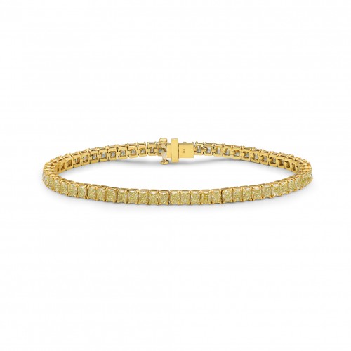 Yellow Diamond Tennis Bracelet